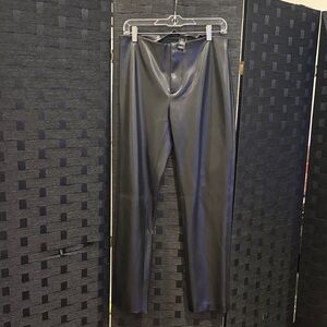 DKNY Woman’s Black Leather Pants